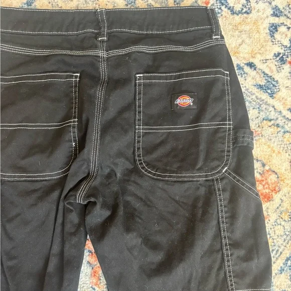 Dickies - Black Contrast Carpenter Pants - Picture 8 of 9
